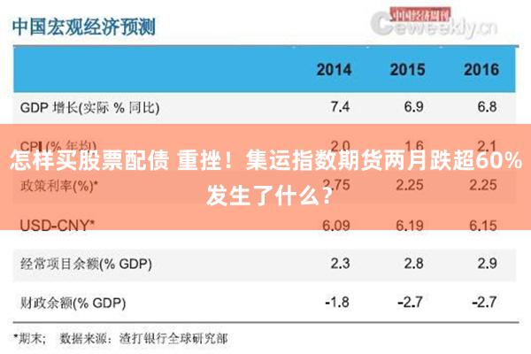 怎样买股票配债 重挫！集运指数期货两月跌超60% 发生了什么？