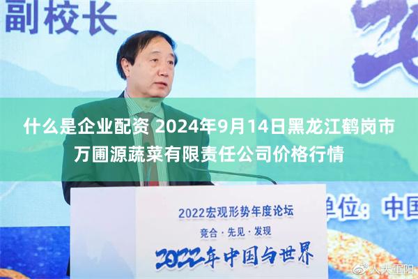 什么是企业配资 2024年9月14日黑龙江鹤岗市万圃源蔬菜有限责任公司价格行情